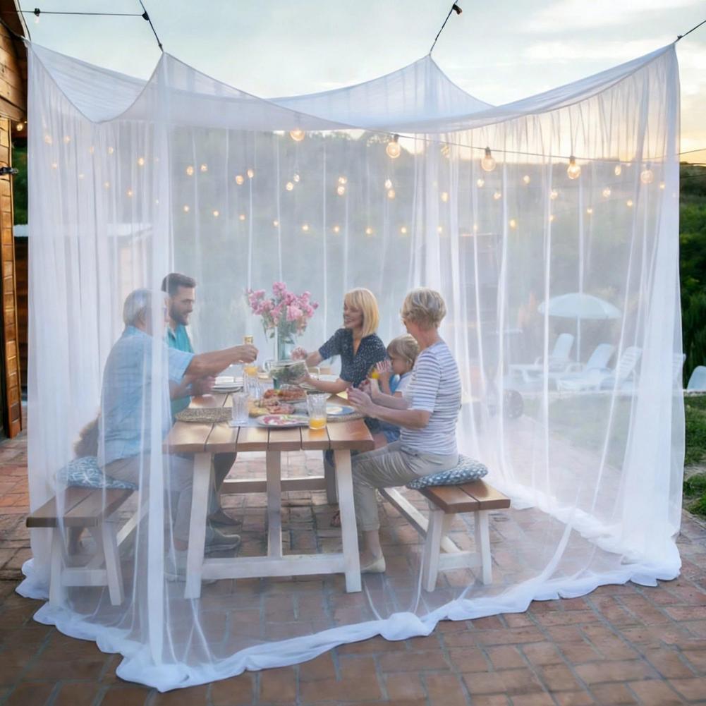 Outdoor Camping Bug Zapper - Grande Zanzariera da Esterno Traspirante a