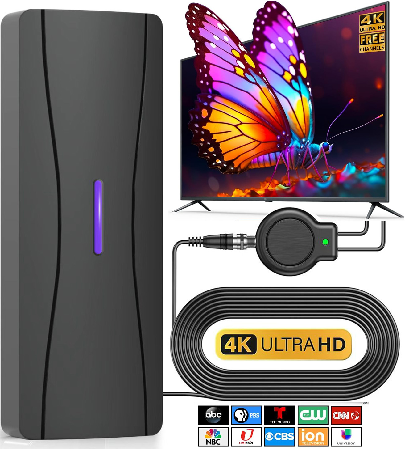 Outdoor Camping Tv - Antenna TV Digitale HDTV 1080p 4K