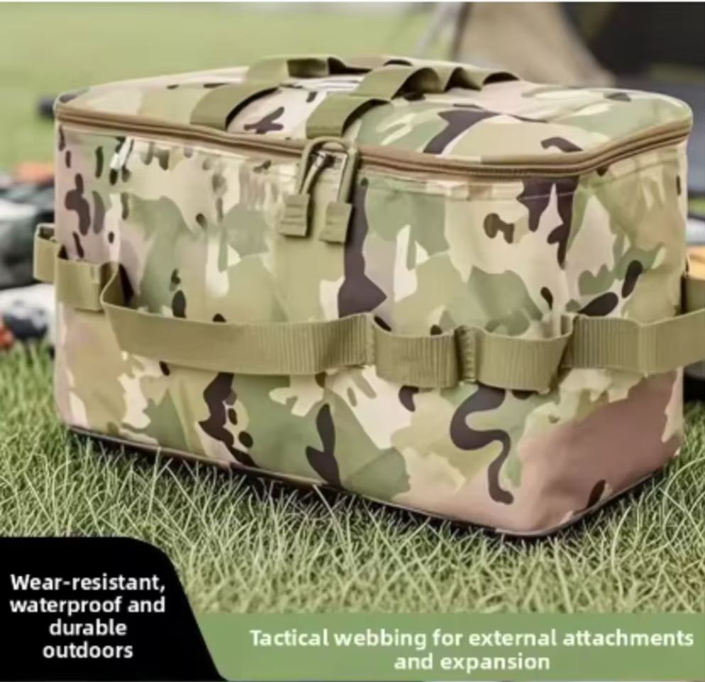 Outdoor Camping World - Borsa portaoggetti per bombole di gas
