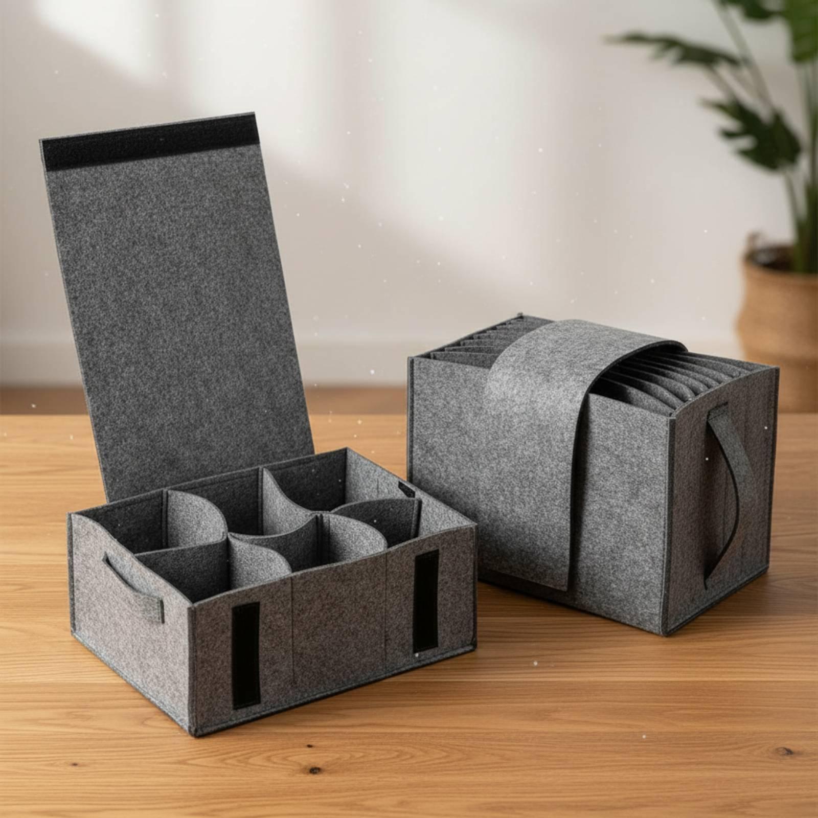 Outdoor Camping Equipment - Borsa portaoggetti in feltro per la