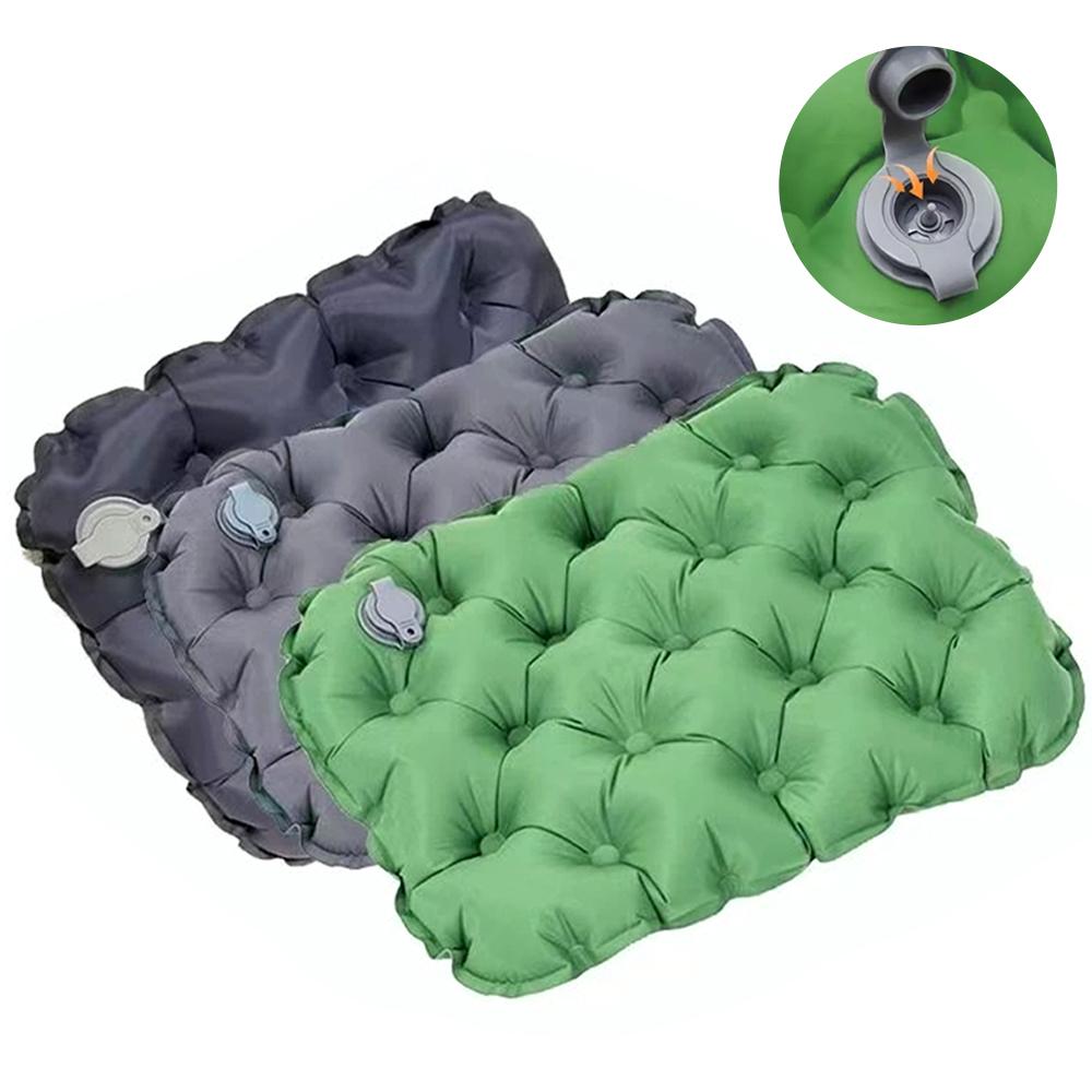 Outdoor Camping Rug Waterproof - Cuscino Gonfiabile Portatile per Seduta, Materassino