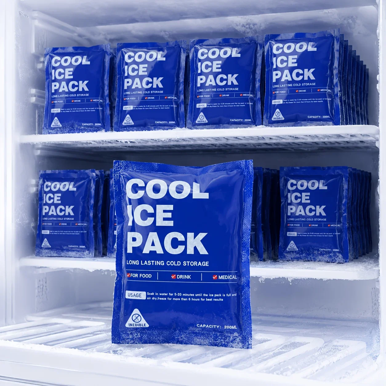 Outdoor Camping Fridge - 10/50 Pezzi di Impacchi Refrigeranti Riutilizzabili