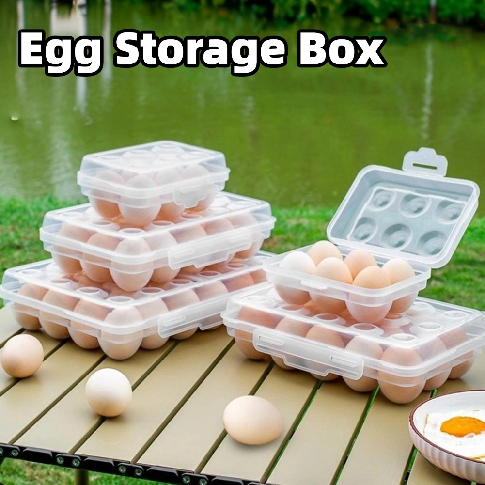 Outdoor Camping Fridge - Portauova di Alta Qualità in Plastica,
