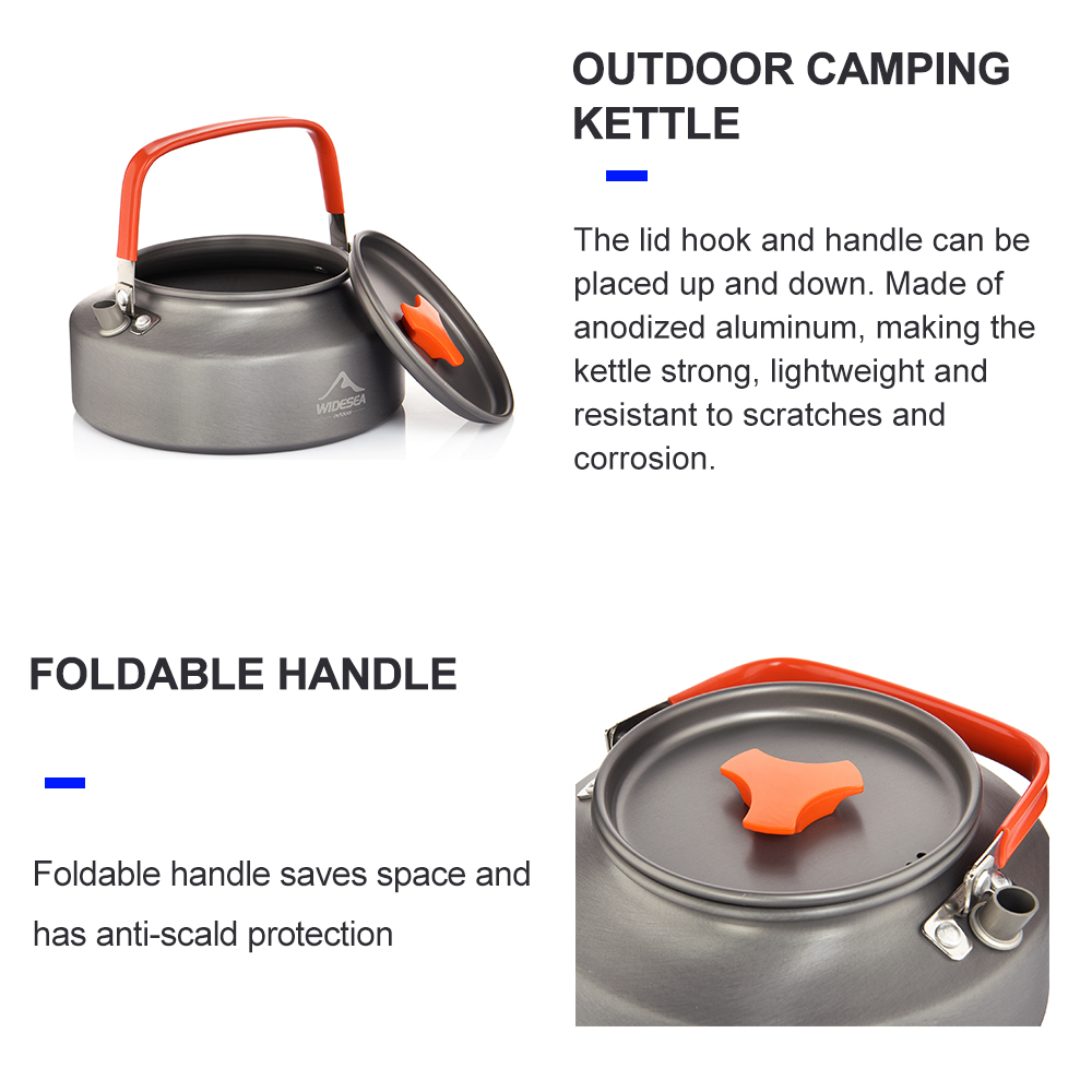 Widesea 1.1L 2 l1.5l bollitore - Outdoor Camping World recensione e prezzo