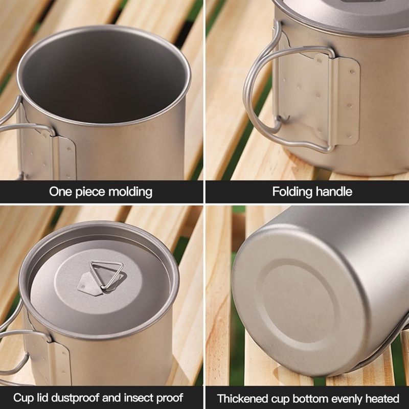 Tazza da campeggio in titanio  - Outdoor Camping World recensione e prezzo