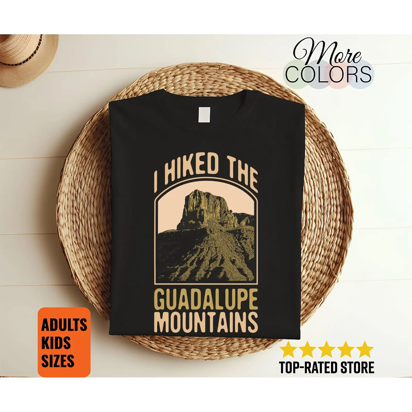 Maglietta I Hiked The Guadalup - Outdoor Camping In Texas recensione e prezzo