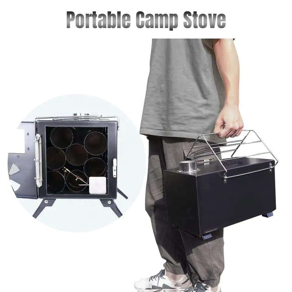 Stufa da campeggio portatile p - Outdoor Camping Wood Stove recensione e prezzo