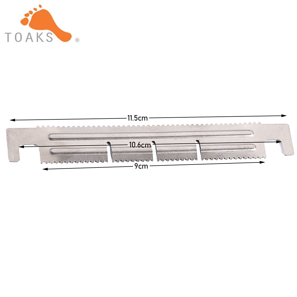 2/4/6pcs toak stufa a legna in - Outdoor Camping Wood Stove recensione e prezzo