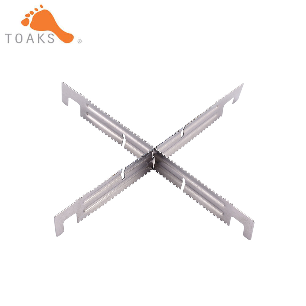 2/4/6pcs toak stufa a legna in - Outdoor Camping Wood Stove recensione e prezzo