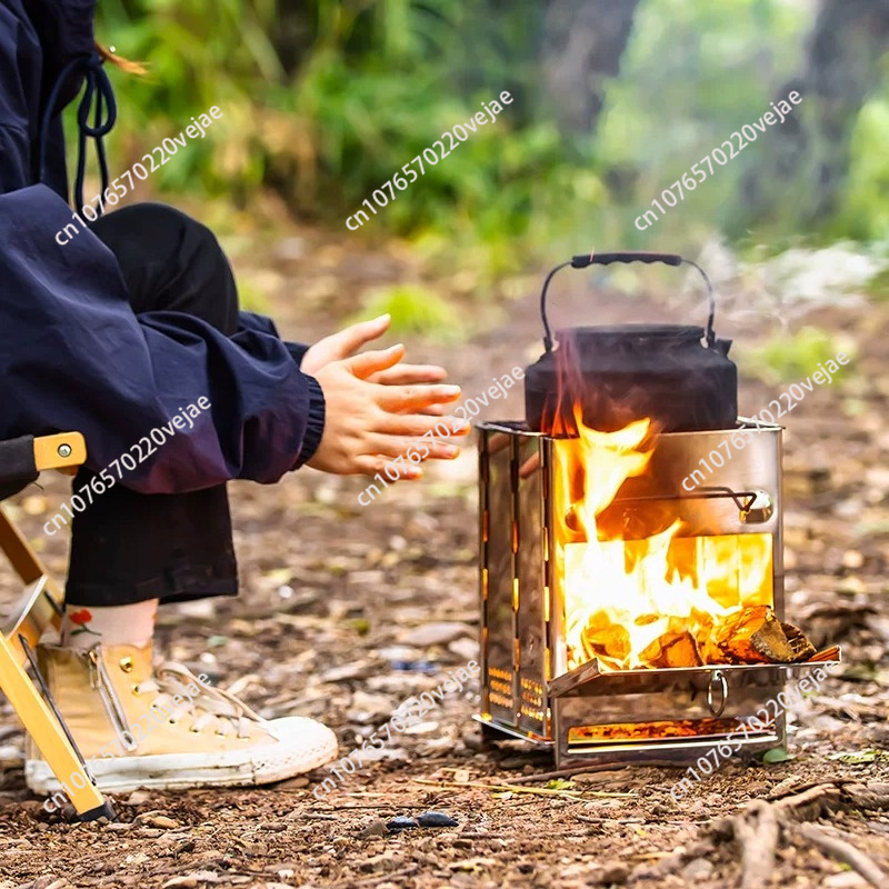 Stufe a legna dal design moder - Outdoor Camping Wood Stove recensione e prezzo