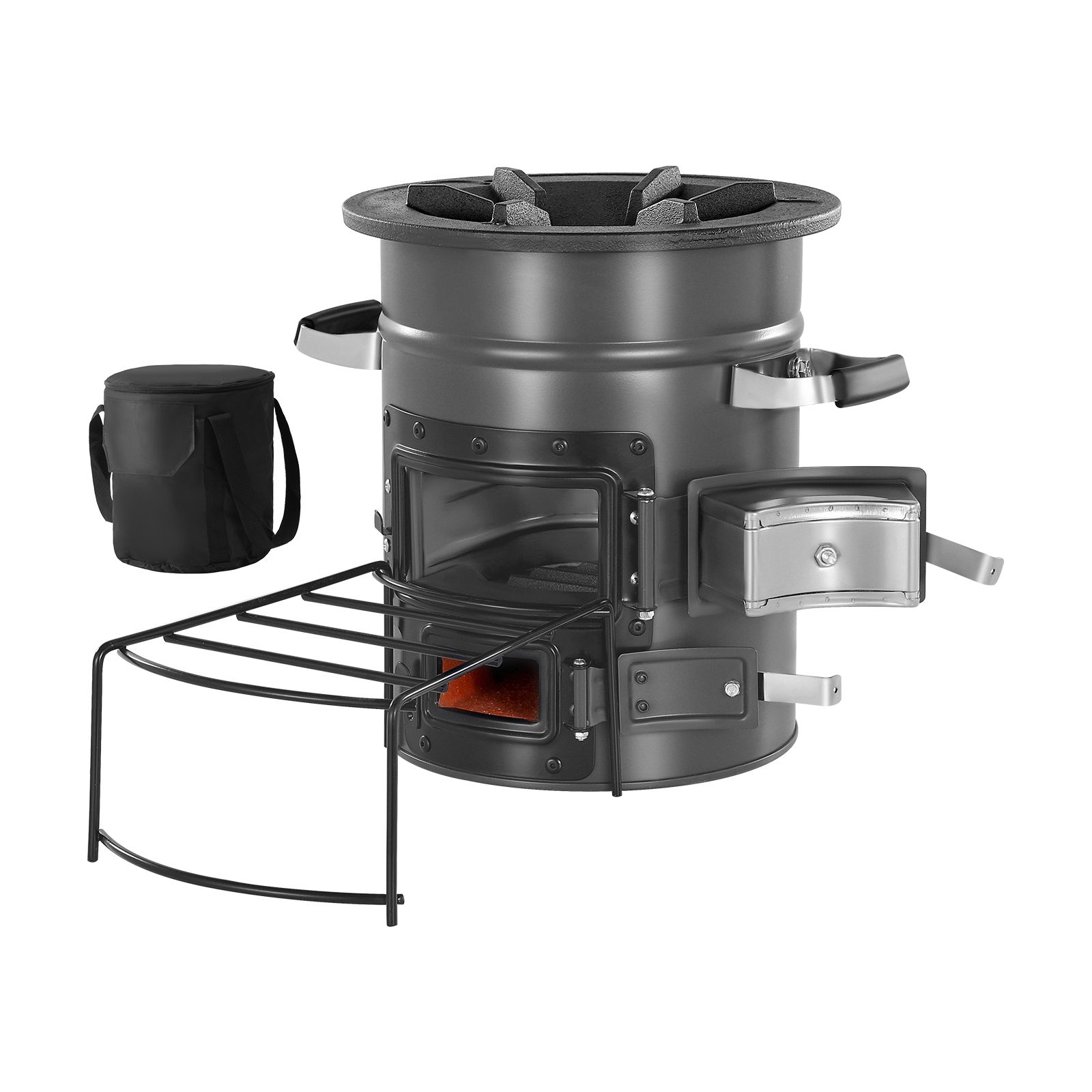 Fornello Rocket da Campeggio,  - Outdoor Camping Wood Stove recensione e prezzo