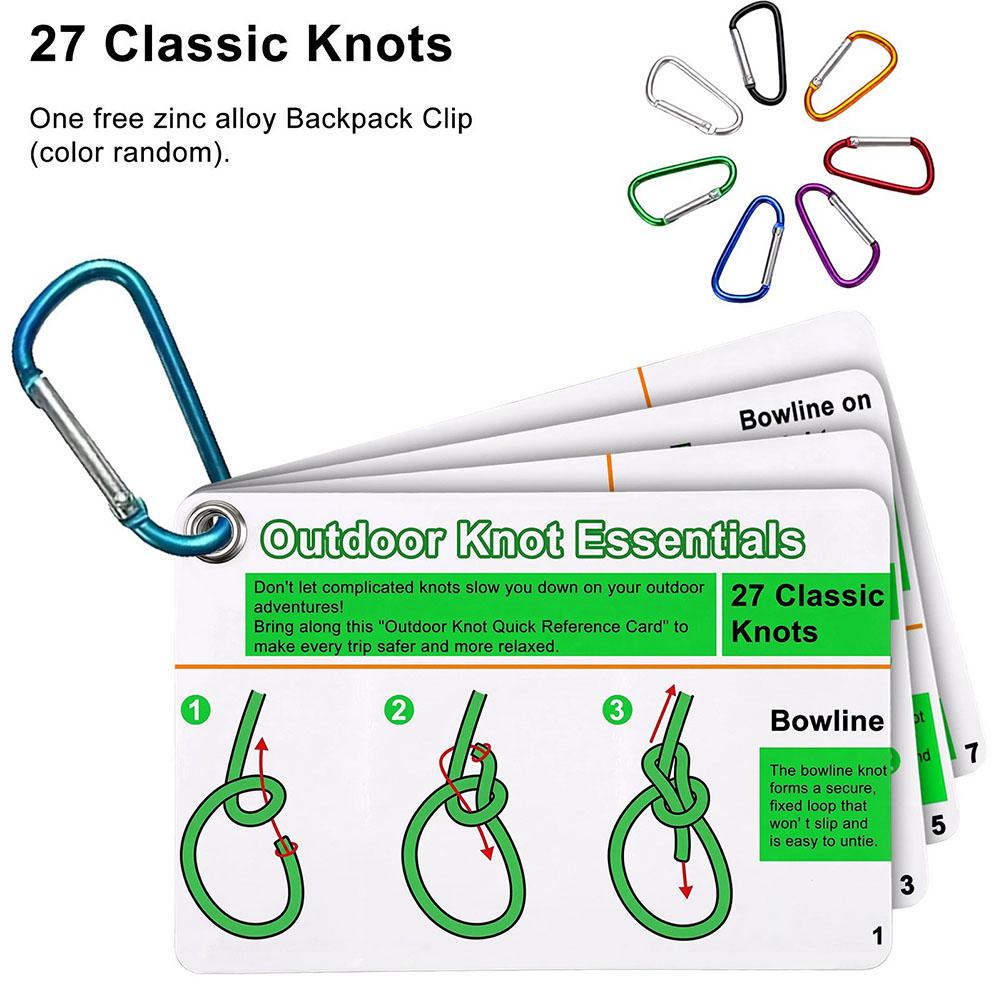 Guida riferimento nodi per est - Outdoor Camping Essentials recensione e prezzo