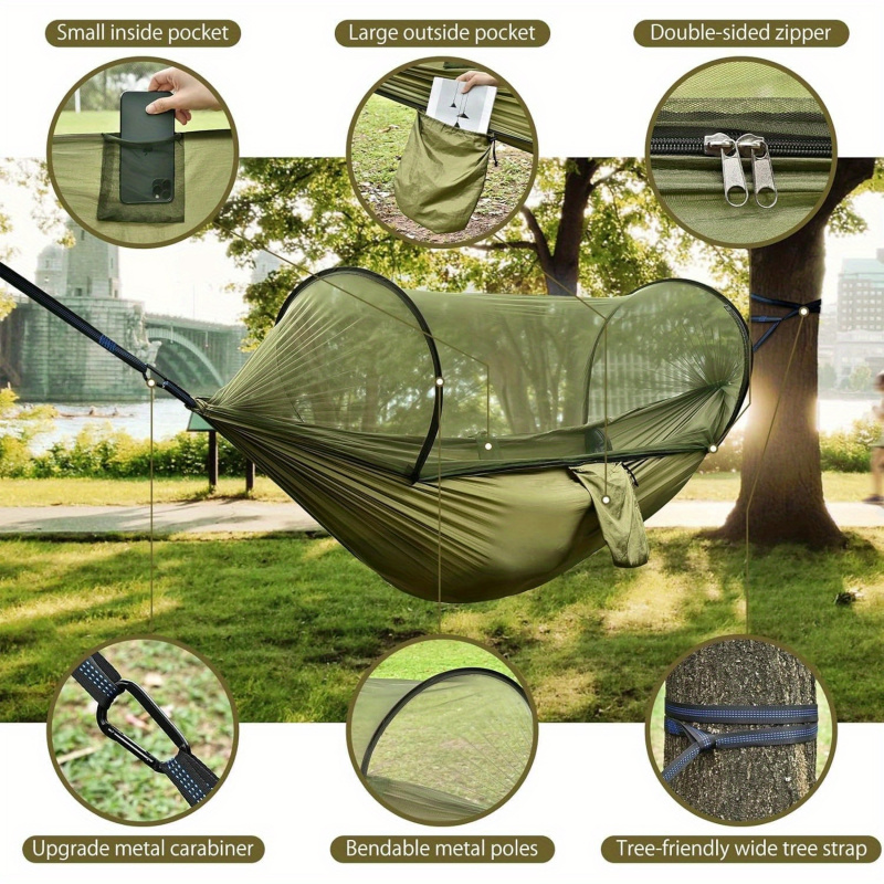 Amaca da campeggio 2 in 1 con  - Outdoor Camping Bug Zapper recensione e prezzo