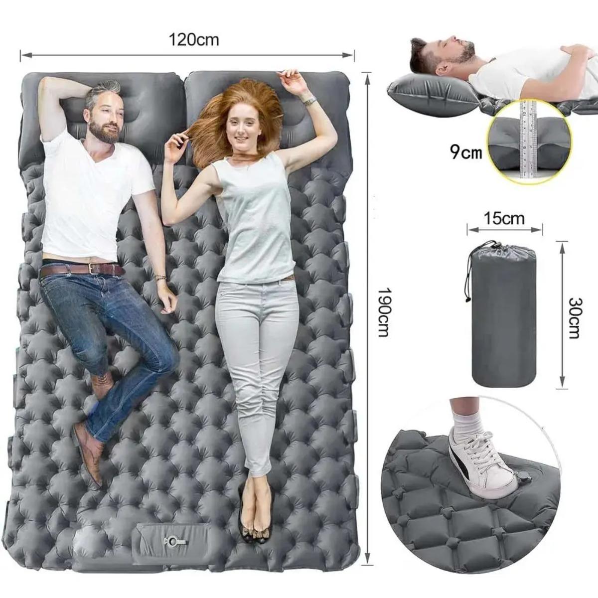 Materasso gonfiabile singolo e - Outdoor Camping Rug Waterproof recensione e prezzo
