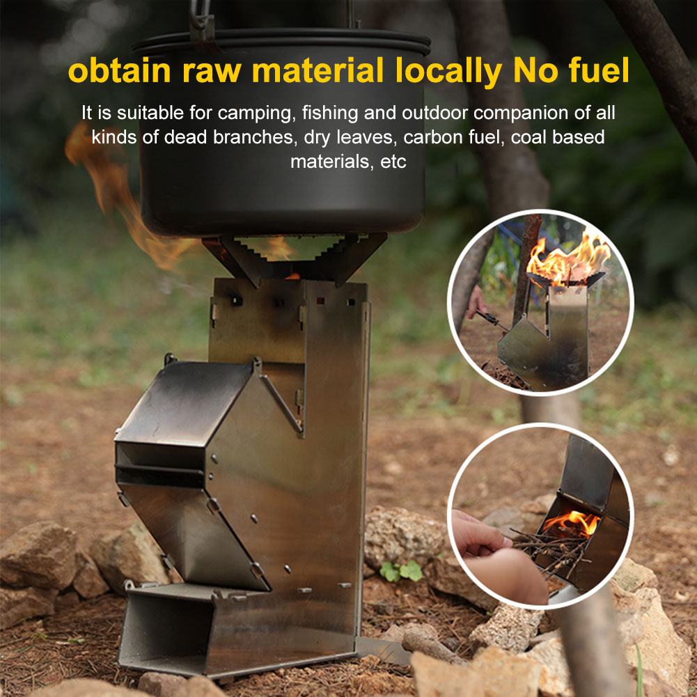 Stufa a Legna Portatile Smonta - Outdoor Camping Wood Stove recensione e prezzo