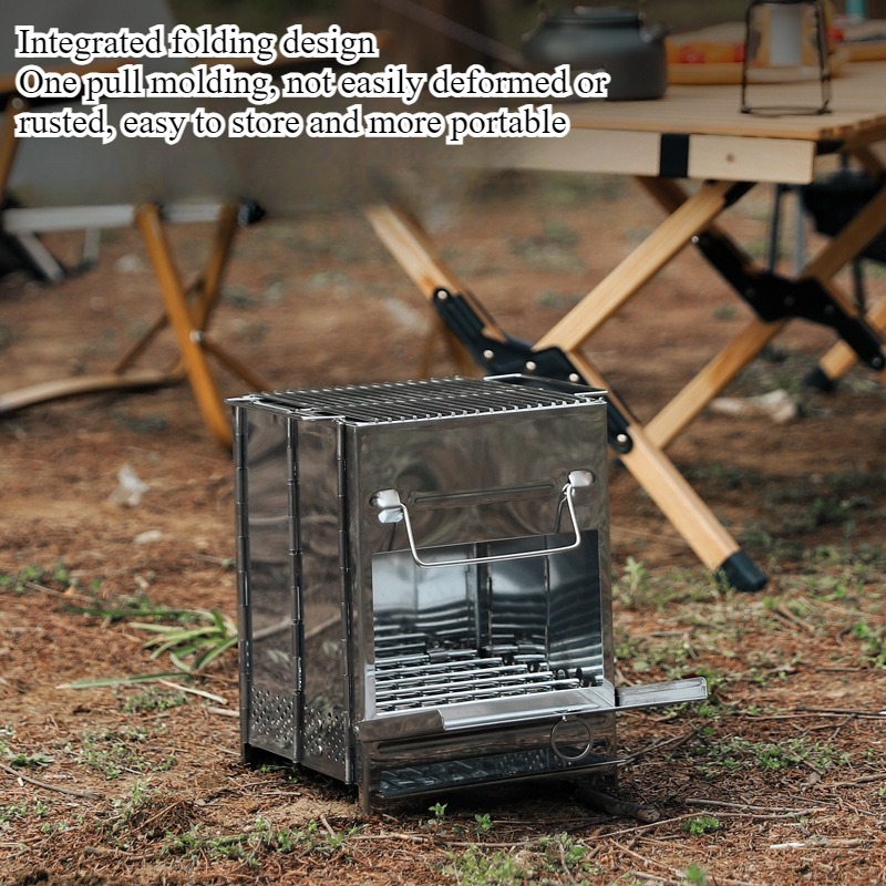 Fornello da campeggio pieghevo - Outdoor Camping Wood Stove recensione e prezzo