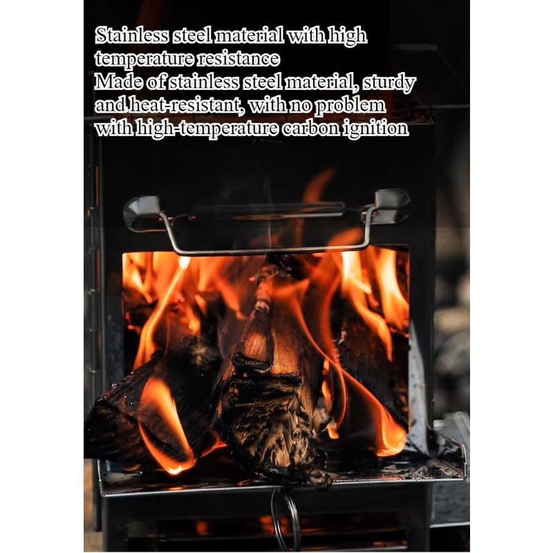 Fornello da campeggio pieghevo - Outdoor Camping Wood Stove recensione e prezzo