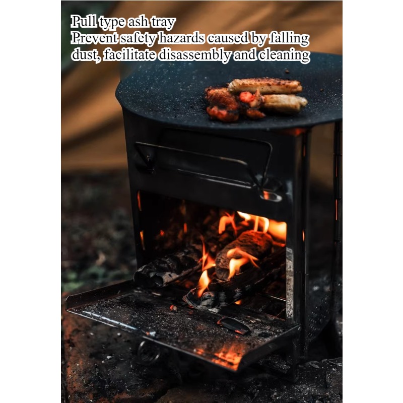 Fornello da campeggio pieghevo - Outdoor Camping Wood Stove recensione e prezzo