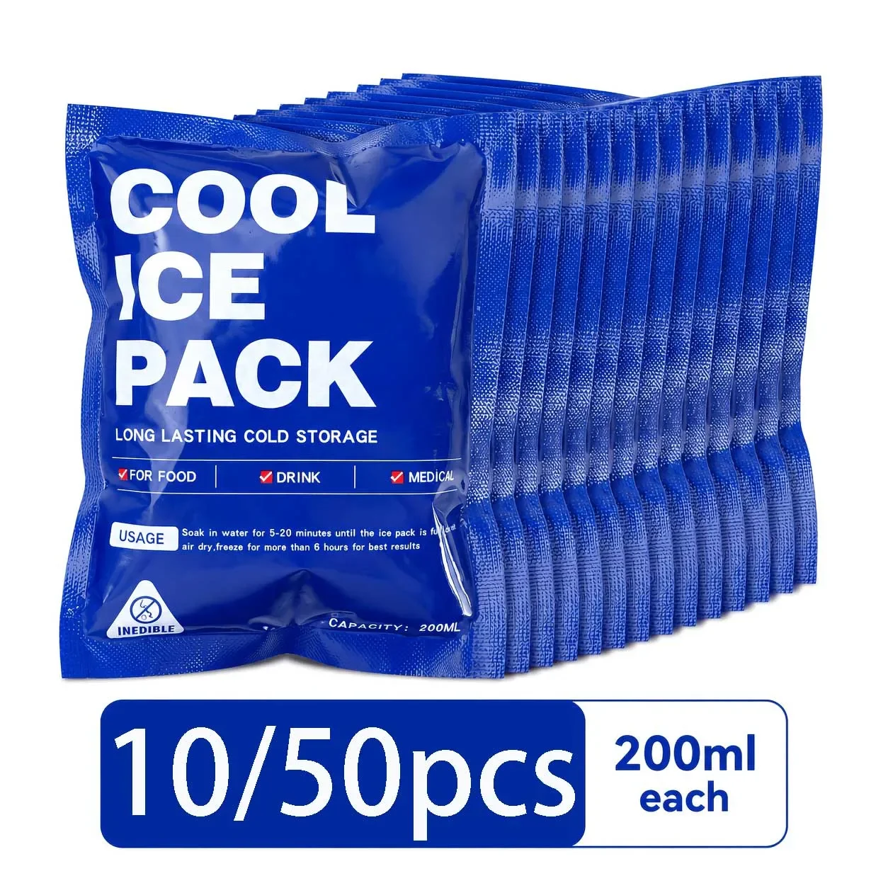 10/50 Pezzi di Impacchi Refrig - Outdoor Camping Fridge recensione e prezzo
