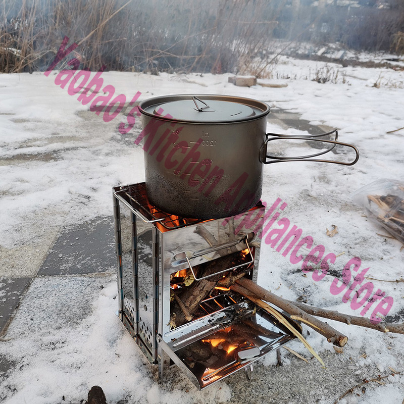Stufa a Legna per Campeggio, A - Outdoor Camping Wood Stove recensione e prezzo