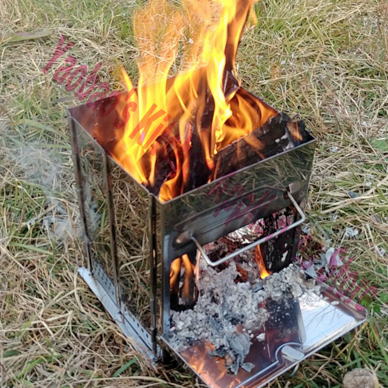 Stufa a Legna per Campeggio, A - Outdoor Camping Wood Stove recensione e prezzo
