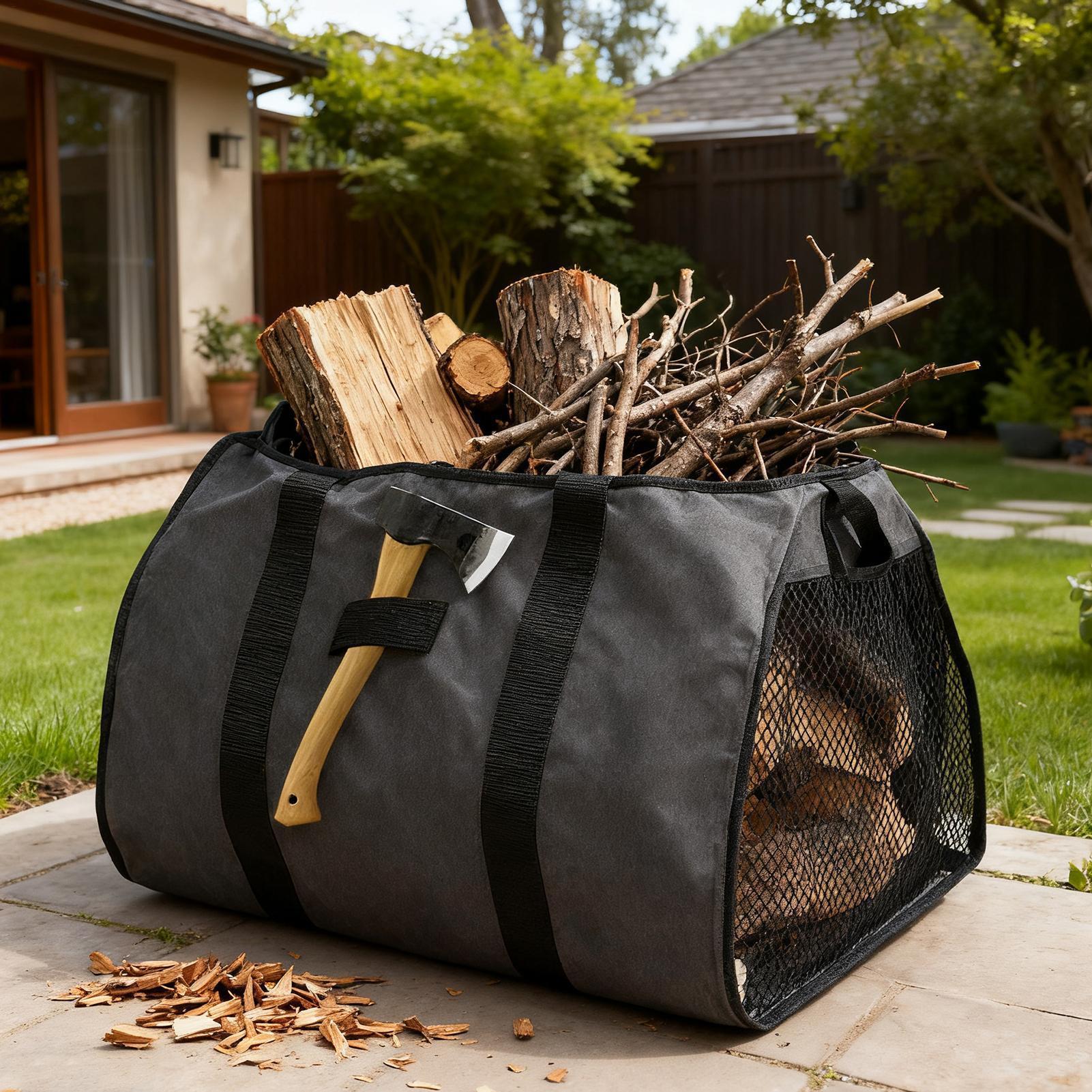 Porta legna da ardere Grande b - Outdoor Camping Wood Stove recensione e prezzo