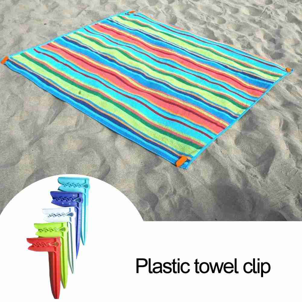 10PCS Clip per asciugamano da  - Outdoor Camping Rug recensione e prezzo