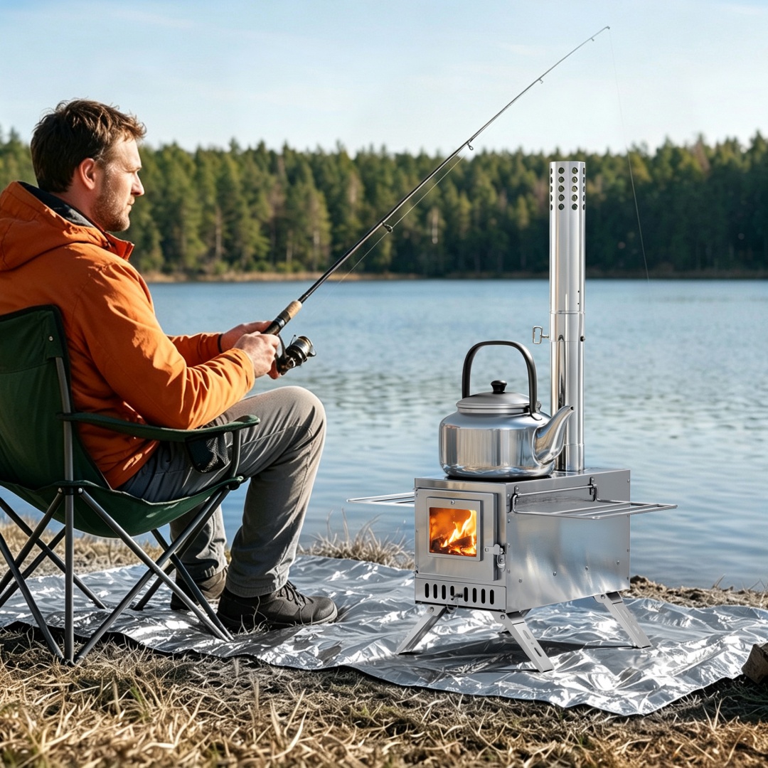 Stufa portatile a legna per sa - Outdoor Camping Wood Stove recensione e prezzo