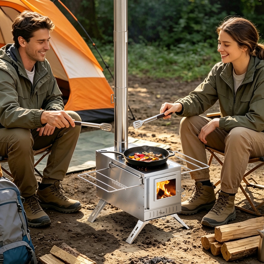 Stufa portatile a legna per sa - Outdoor Camping Wood Stove recensione e prezzo