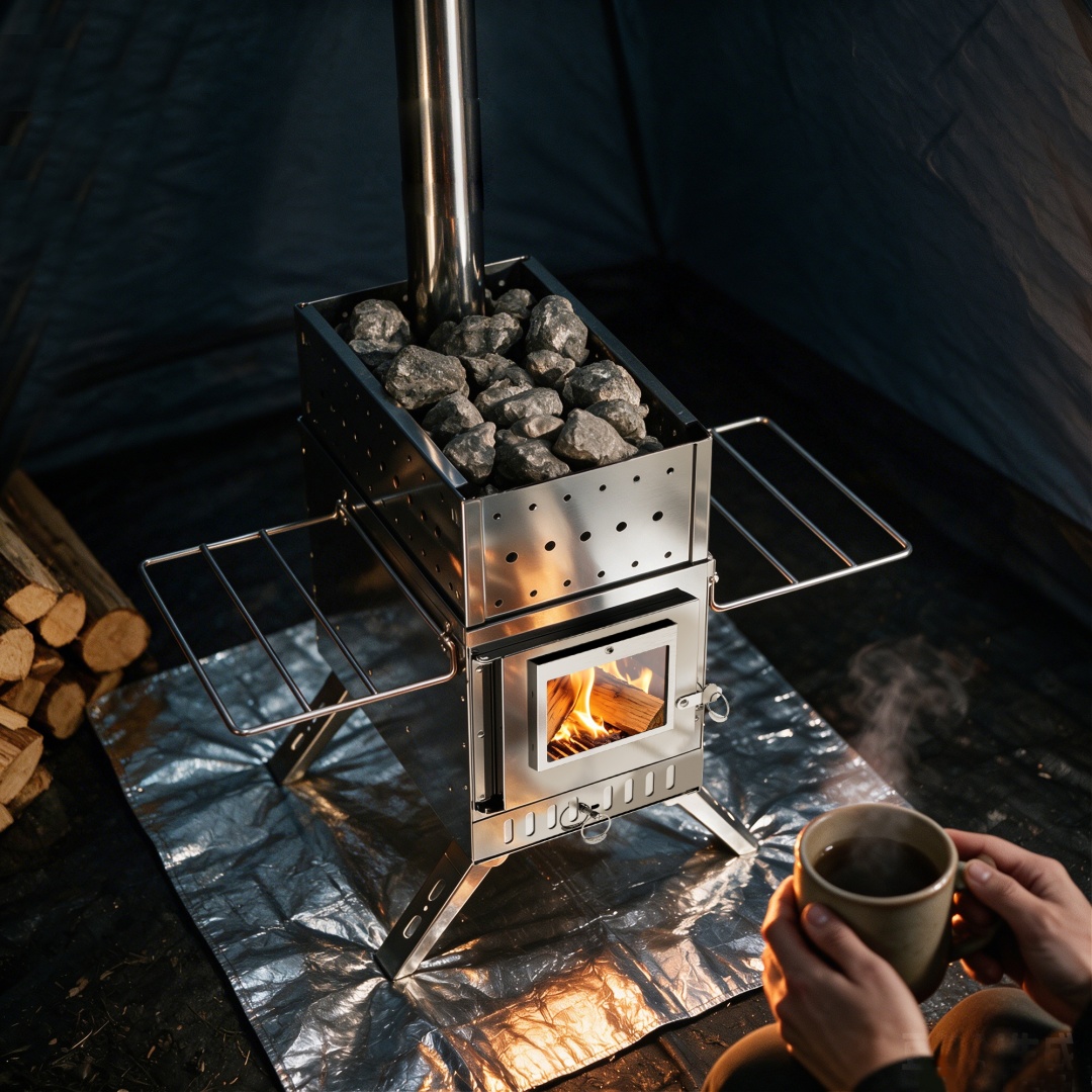 Stufa portatile a legna per sa - Outdoor Camping Wood Stove recensione e prezzo