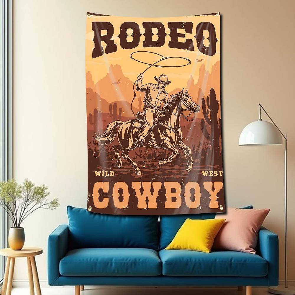 Arazzo/Bandiera Retrò con Band - Outdoor Camping In Texas recensione e prezzo