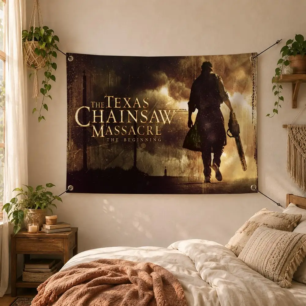 Bandiera Decorativa Horror Tex - Outdoor Camping In Texas recensione e prezzo